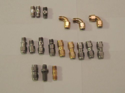 Lot of Assorted 2.92mm and SMA Connectors