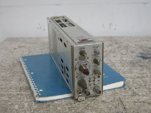 TEKTRONIX 7A22 DIFFERENTIAL AMPLIFIER PLUG-IN, MANUAL, 1MHz