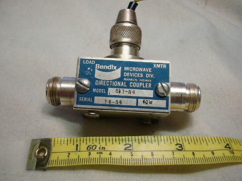 BENDIX 517-N4 DIRECTIONAL COUPLER WITH DETECTOR MOUNT 1N21B DIODE