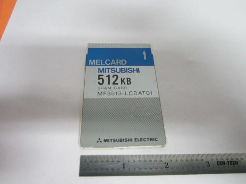 MITSUBISHI 512K BYTES SRAM PC MEMORY CARD  ??  BIN#B2-C-76