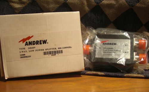 Andrew 248489 2 Way , Low Power Splitter 800-2200MHz