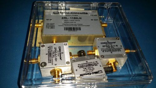 Amplifier &amp; 3 Splitter Mini-Circuits LOT Assortment