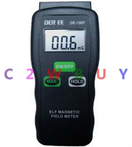 DER EE EMF Meter Electromagnetic Field Tester DE-1007 NEW