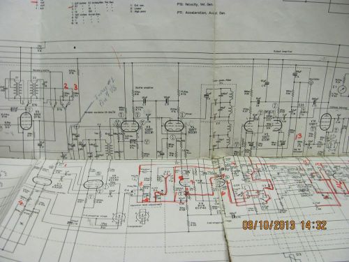 B &amp; K MODEL 1029: Auto.Vibration Exciter Control - Schematic, product #18594