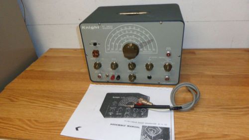 MANUAL ONLY Allied Knight RF Sweep Linear generator Ham Radio KG 652  manual
