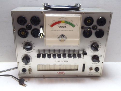 Vintage EICO Model 625 Tube Tester Great Condition