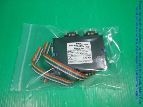 Nais fp0-c32t, afp02543,  plc control unit with cable as photos, sn:0726, v?y. for sale