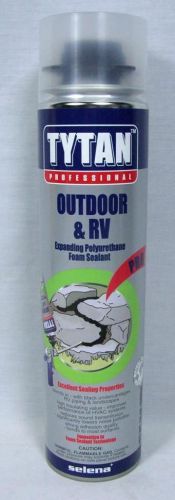 Case of 12 tytan pro outdoor &amp; rv expanding polyurethane foam sealant landscapes for sale