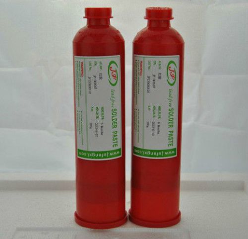 BGA Red Solder Flux Paste Adhesive Glue Dispenser Sealant For SMT PCB - 200g