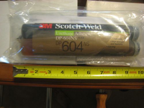 3M Scotch-Weld DP-604NS Urethane Adhesive 2 Part Pack 12oz. 354.8ml Black 56598
