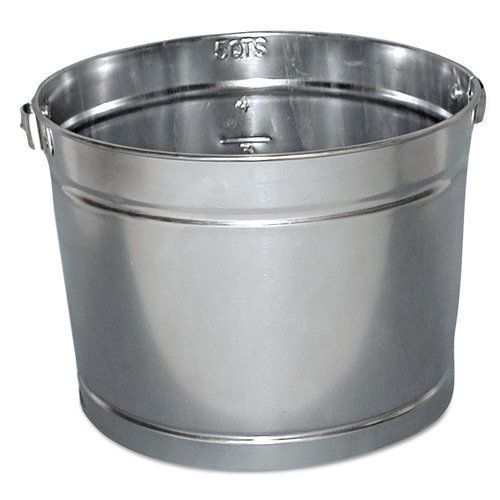 Magnolia Brush MNL5QT Galvanized Pail 5qt. 12 Count