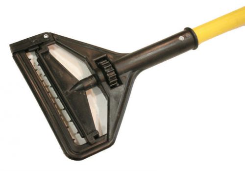 Side gate wet mop handle fiberglass handle large head for sale