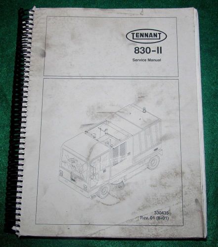 TENNANT 830-II Service Manual