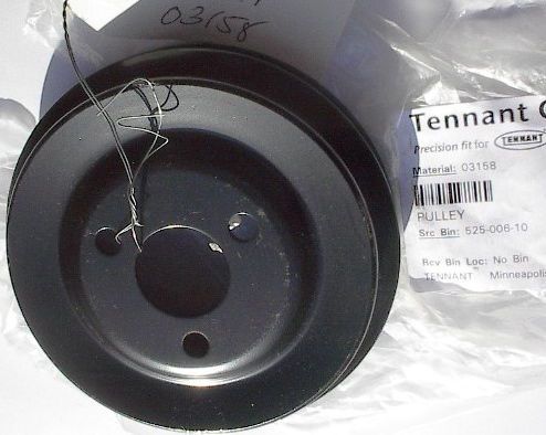 New double pulley tennant #03158, 4.125&#034;, 3.75&#034;, .375 v for sale