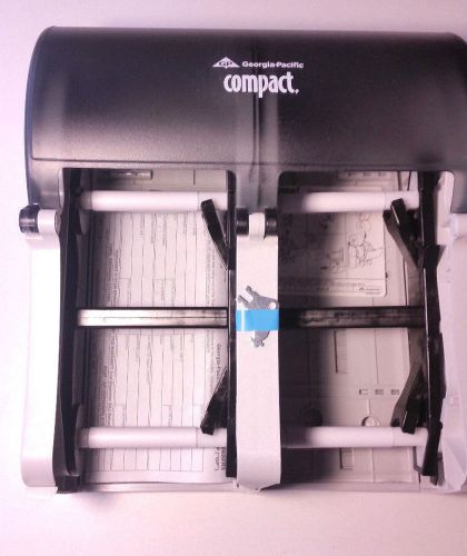 Georgia pacific compact quad 56744 coreless tissue dispenser  *new* for sale