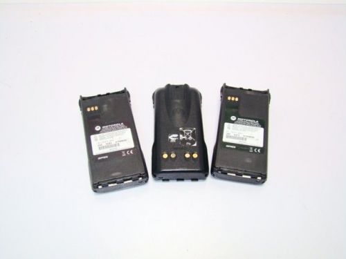 (3) Rechargeable Batteries Motorola Impres ME96 XTS1500 / XTS2500 (E32-833)