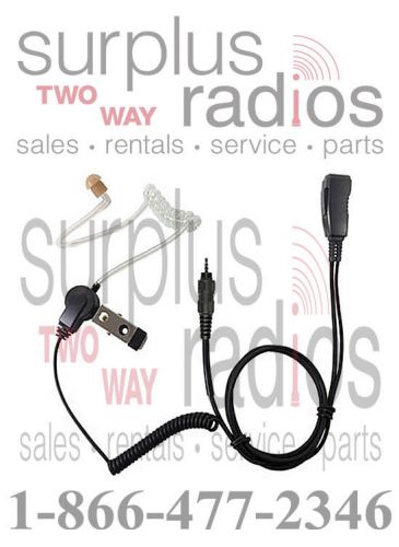 Pryme lmc-1at-m7 surveillance headset motorola clp1010 clp1040 clp1060 radios for sale