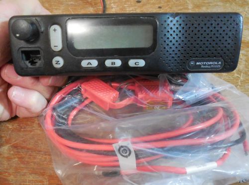 Motorola Radius M1225 VHF Narrow Band Radio w/New Cable 150-174Mhz, 20ch, 40w