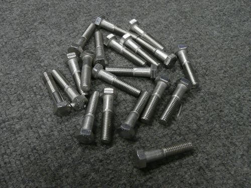 Stainless steel bolts 20pcs. 3/8&#034;-16 thread x 1-3/4&#034; long for sale