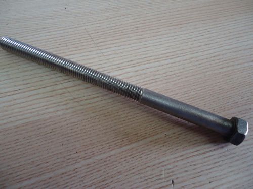 Stainless Steel 1/2 in. X  8  in. course thread  Bolt w/5 inches of thread