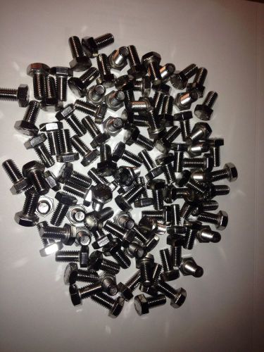 Stainless Steel Metric Hex Bolts M8 x 5/8&#034; Qty 100