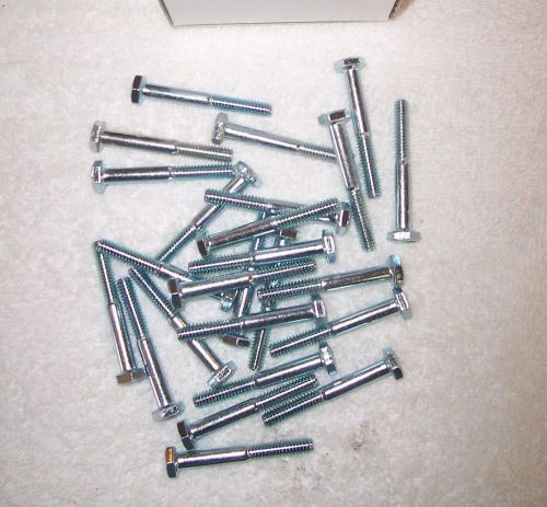 Hex head cap screws (bolts) 1/4&#034;-20 x 2&#034; uss standard thread - grade 5 for sale