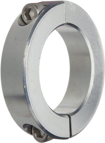 Climax Metal 2C-193-Z Two-Piece Clamping Collar  Zinc Plating  Steel  1-15/16&#034; B