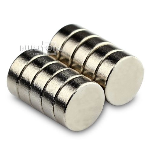 Lot 10pcs Super Strong Long Round Bar Cylinder Magnets 9 * 3mm Neodymium R.E N50