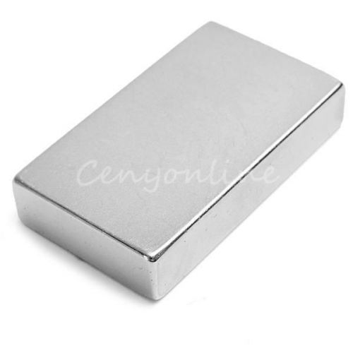 1Pc Super Strong Neodymium N35 Fridge Magnet Block Rare Earth 46x30x10mm
