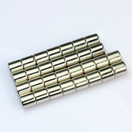 Neodymium n35 disc super strong rare earth fridge magnets craft round 5x 5mm new for sale
