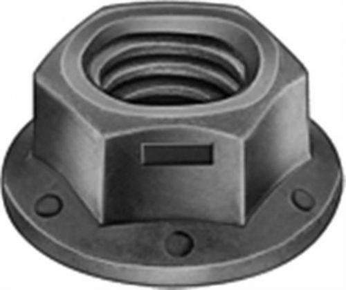 1/2-13 grade g stover all metal locknut flanged unc black, pk 10 for sale
