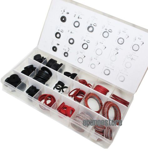 141 Pc 18 Differnt Assorted Sizes Water Faucet Sink Washer Assortment Kit Set