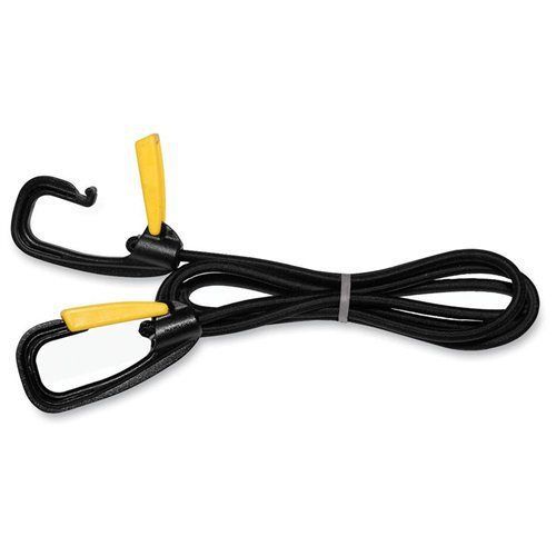 Kantek bungee cord w/locking clasp, black, 72&#034; for sale