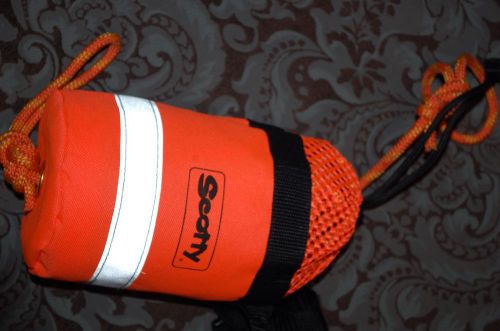 Scotty fire rescue rope bag with 50&#039; of rescue rope/ water rescue for sale