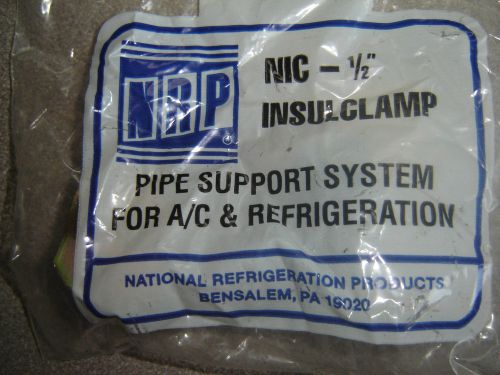 LOT of 11 NRP NIC-1/2 Insulclamp Pipe Support System for A/C &amp; Refrigeration NIP