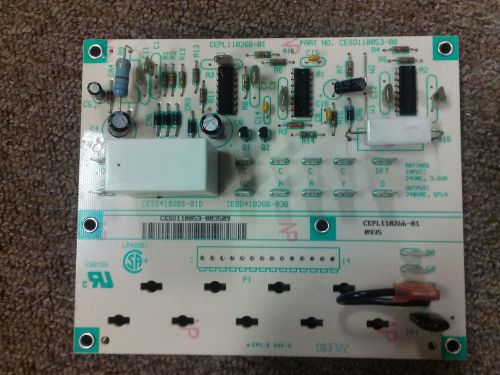 Carrier defrost control board OEM P/N CESO110053-00 commercial refrigerator