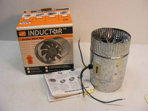 New old Stock Suncourt -- Inductor 4&#034; In-Line Duct Fan DB204