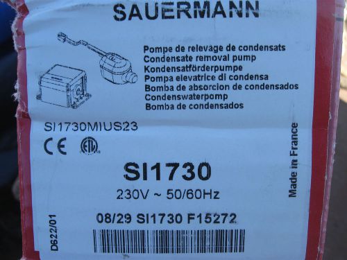 Sauermann SI1730 Condensate Removal Pump 230 V 50/60 Hz SI1730MIUS23