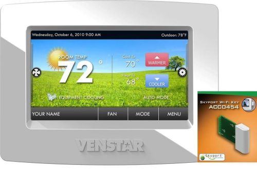 Venstar T5900 Thermostat With WIFI ACC0454 SkyPort And Humidity Control T5800