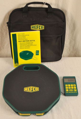 Refco 4679462 REF METER Octa Electronic Refrigerant Charging Scale - 220 Ibs