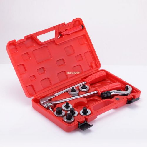 7 heads tube expander air conditioner copper pipe tubing reamer swag tool set for sale
