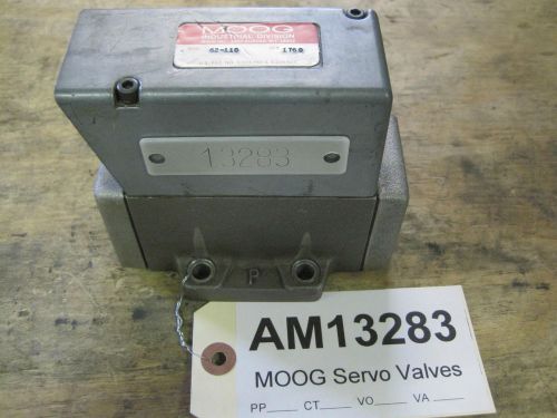 (1) moog servo valve model 62-110 [from eaton leonard bender] - used - am13283 for sale