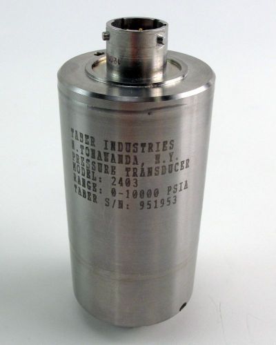 Taber Ind. 2403 Pressure Transducer 0-10000PSIA