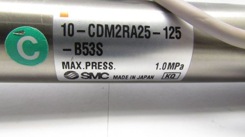 SMC 10- CDM2RA25-125-B53S CYLINDER WITH SMC D-B53 SENSOR