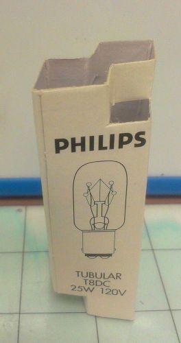 Phillips t8dc miniature incandescent 25w t7 120v bulb lot of 18 for sale
