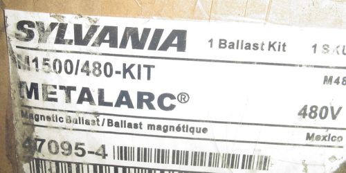 NEW~Sylvania Metalarc M1500/480-Kit 480V Ballast 47095-4