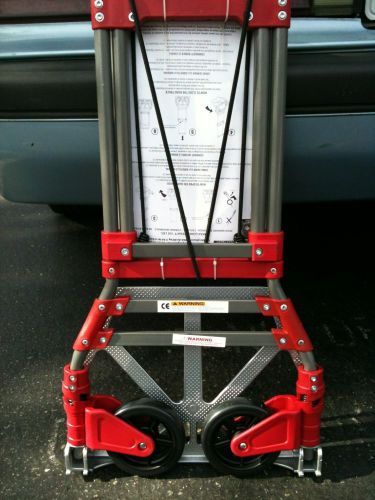 Milwaukee 150 lbs. capacity folding foldable hand truck trolley dolly - bran-new for sale