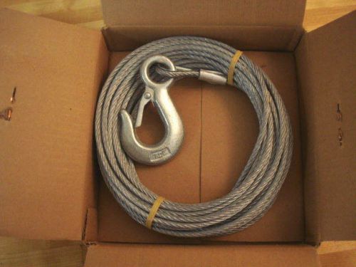 Tie Down 50400 Winch Cable with Latch, 7/32&#034; x 50&#039;, Galvanized Steel |(50C)