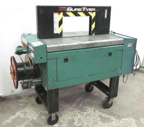 Signode sure tyer semi automatic box/case strapping/banding machine 1401615-cnt for sale