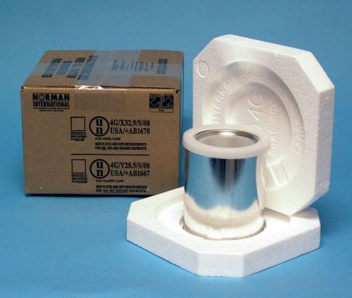 Hazmat shipping kit with packaging, carton &amp; quart paint can - pkg of 2   4g-1q for sale